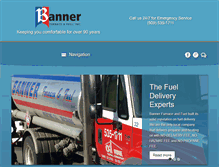 Tablet Screenshot of bannerfuel.com